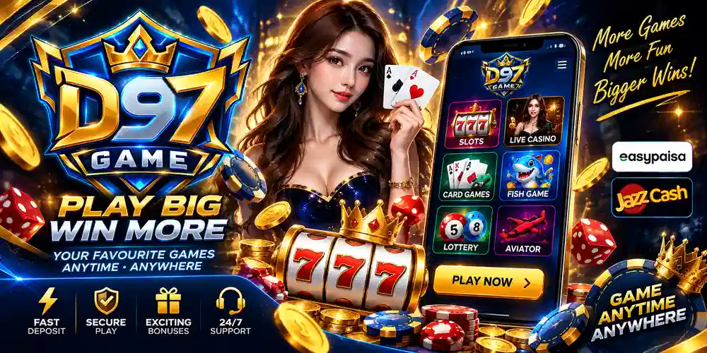 D97 Game online gaming banner
