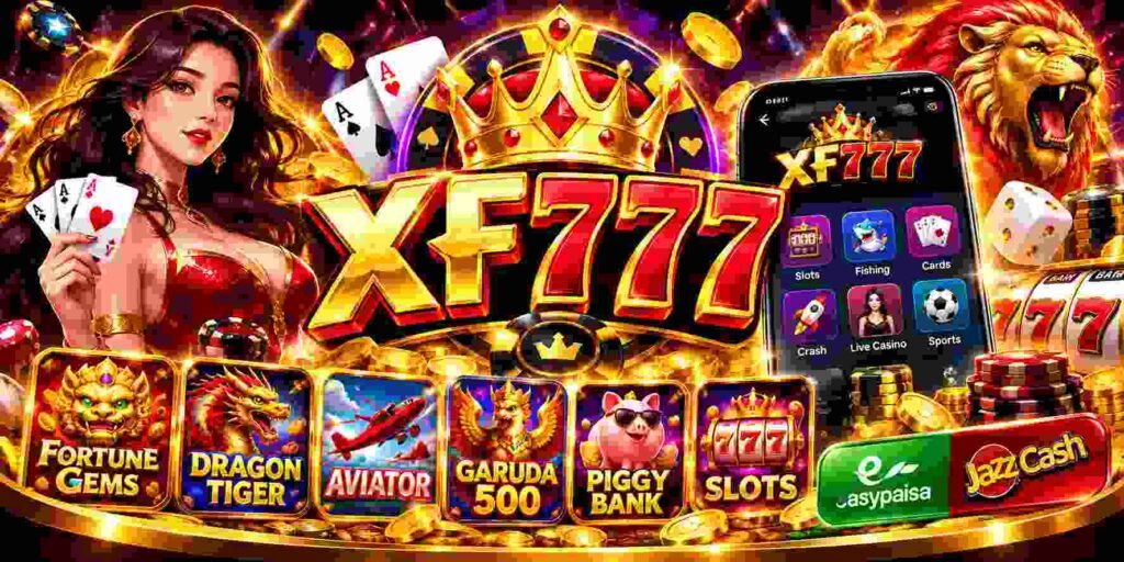 XF777 Game APK 2026 gaming banner